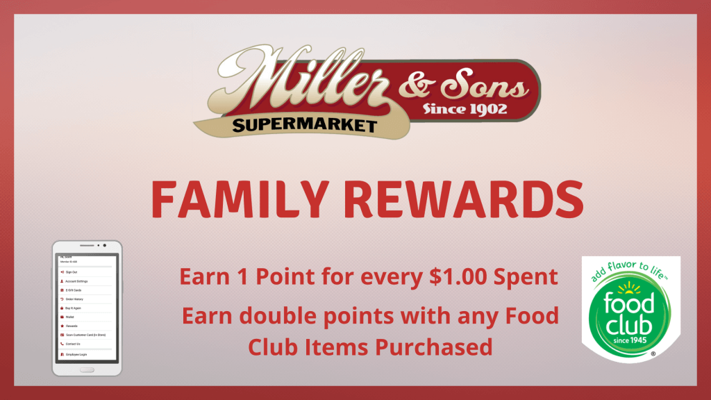 Miller's Family Rewards